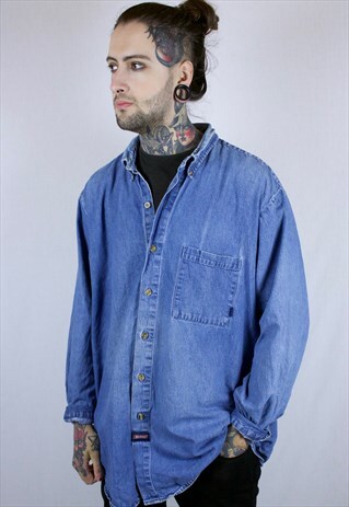 VINTAGE DICKIES HEAVY DENIM SHIRT