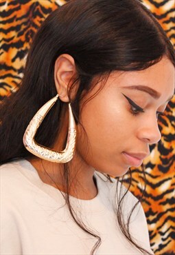 Badass Babe Door Knocker Earrings