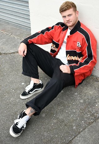VINTAGE BUDWEISER RACE JACKET