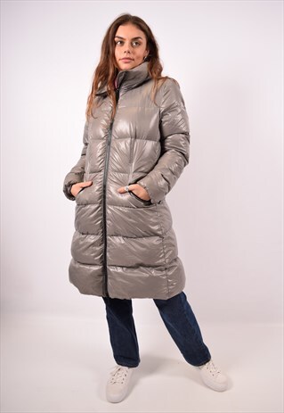 VINTAGE MONCLER PADDED COAT GREY