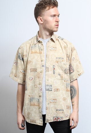 VINTAGE CORDUROY CORD SHIRT
