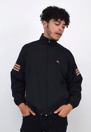 VINTAGE 90'S ADIDAS BLACK JACKET