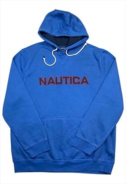 Nautica Vintage Men's Blue Hoodie