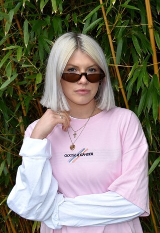 G&G UNISEX BP MULTI LINES S/S TEE