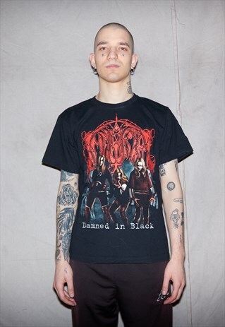 90S IMMORTAL NORWEGIAN BLACK METAL CLASSIC BAND TEE UNISEX