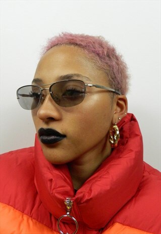 VINTAGE GREY Y2K SUNGLASSES