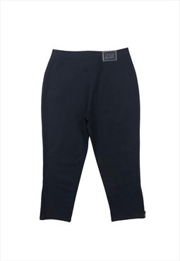 Womens Vintage Fendi trousers dark blue capri pants 