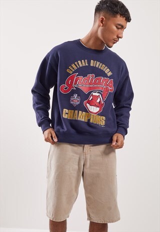 VINTAGE LEE CLEVELAND INDIANS SWEATSHIRT