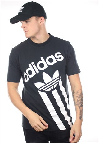 VINTAGE ADIDAS ORIGINALS GRAPHIC PRINT T SHIRT