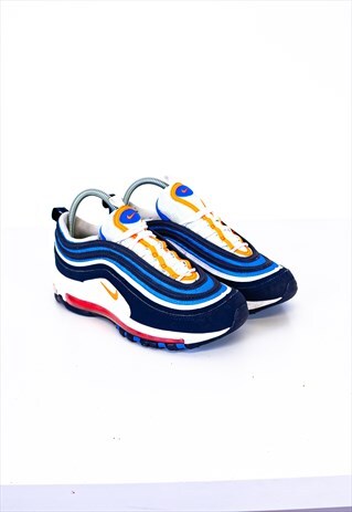 VINTAGE NIKE AIR MAX 97 TRAINERS MULTI SIZE 5.5 UK
