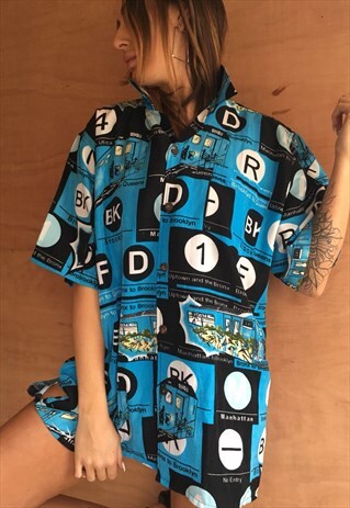 OVERSIZED RETRO 90S 80S VINTAGE UNISEX FESTIVAL SHIRT