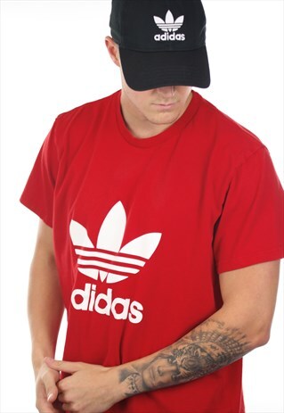 VINTAGE ADIDAS ORIGINALS BIG LOGO T SHIRT TEE
