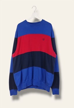 Vintage Chaps Sweatshirt Rl in Blue XL