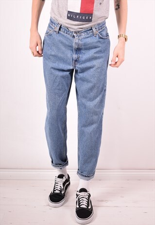 LEVI'S 951 MENS VINTAGE JEANS W32 L28 BLUE 90S