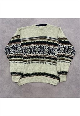 Vintage Knitted Jumper Men's XXXL