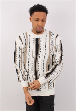 Vintage Men's Alan Stuart Coogi Style Crew Neck Sweater