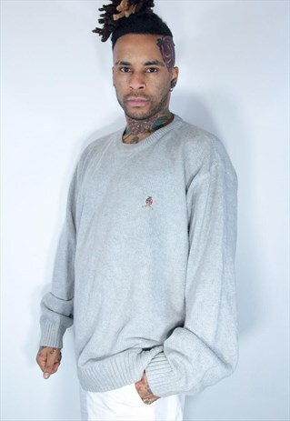 TOMMY HILFIGER EMBROIDED SWEATSHIRT
