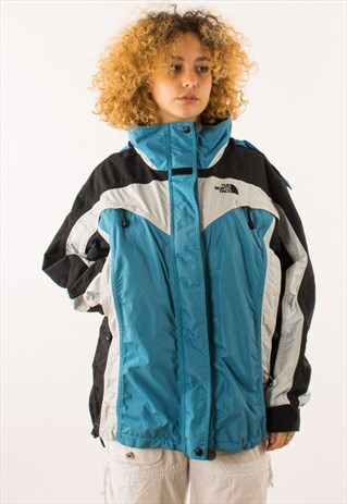 BLUE THE NORTH FACE JACKET
