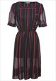 Vintage Striped Dress - M