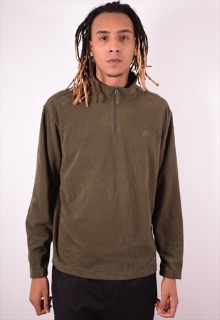 STARTER MENS VINTAGE FLEECE JUMPER XL GREEN 90S