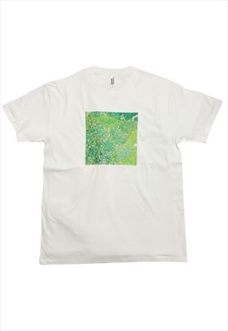 Gustav Klimt Italian Garden Landscape T-Shirt