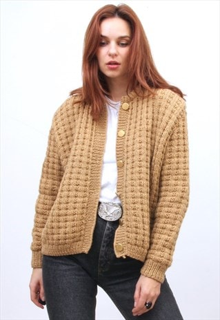 knit short cardigan