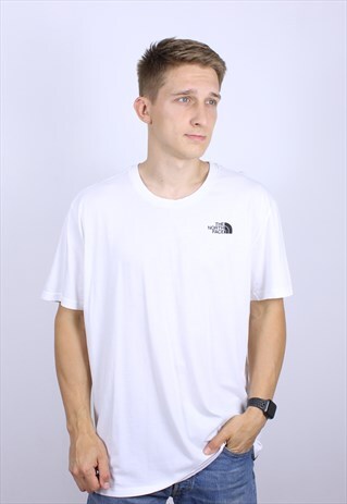 VINTAGE THE NORTH FACE MENS LOGO T-SHIRT TOP