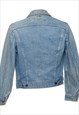 VINTAGE LEE LIGHT WASH DENIM JACKET - M