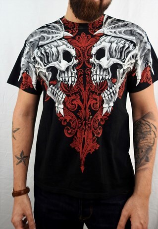 VINTAGE BLACK METAL TEE