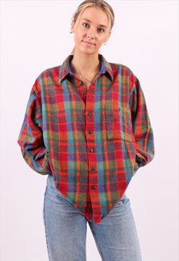 Vintage Angelo Litrico Flannel Shirt in Multicolour