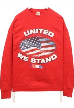 Vinted Fruit of the Loom 90's United We Stand Crewneck Sweat