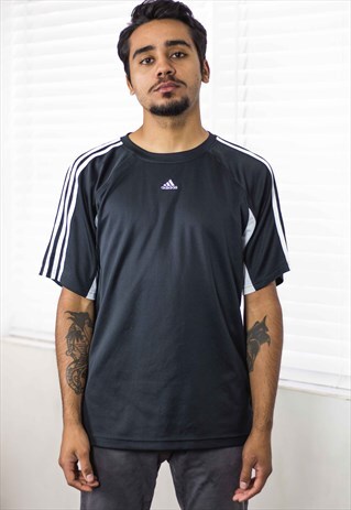 VINTAGE ADIDAS T-SHIRT LOGO 90S M 5.5
