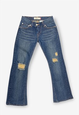 Vintage LEVI'S 504 Bootcut Jeans Dark Blue W32 L32 BV17497