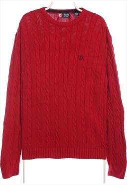 Vintage 90's Chaps Ralph Lauren Jumper / Sweater Cable Knitt