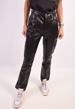 Vintage Krizia Jeans Casual Trousers Slim Black