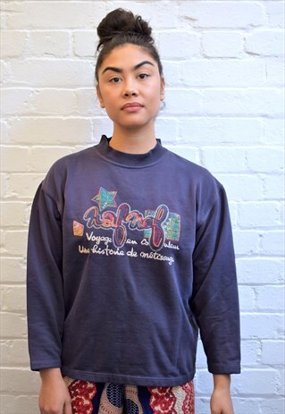 VINTAGE 90'S NAF NAF SWEATSHIRT