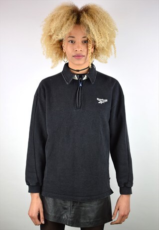 VINTAGE 90'S REEBOK 1/4 ZIP JUMPER