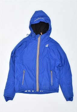 Vintage 90's K-Way Windbreaker Jacket Blue