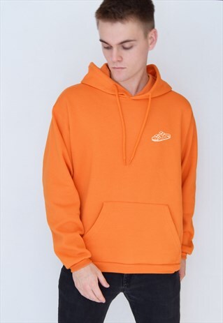ORANGE SANDAL (WHITE) HOODIE