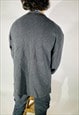 VINTAGE SIZE XL GANT EMBROIDERED RIBBED SWEATSHIRT 