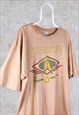 VINTAGE SINGLE STITCH T-SHIRT GRAPHIC BASEBALL COOPERSTOWN