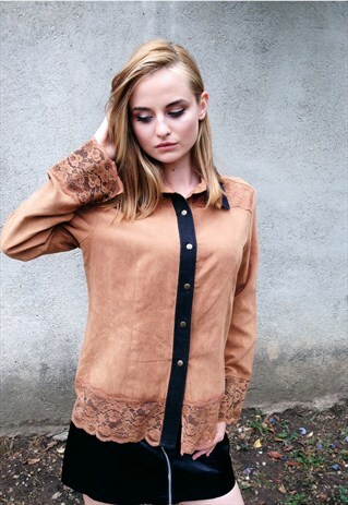 70S BROWN SHIRT