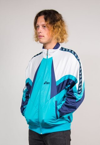 ASICS 90'S COLOURBLOCK SPORTS TRACKSUIT JACKET