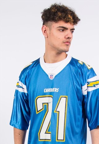 VINTAGE NFL JERSEY AMERICAN FOOTBALL SHIRT LA CHARGERS