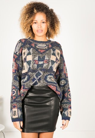LAST UNIT SALE / VINTAGE 80S CASUAL KNIT JUMPER
