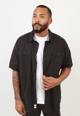 Vintage Wrangler Black Flex Short Sleeve Shirt