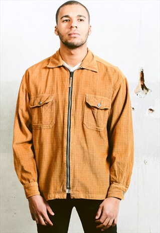 VINTAGE THICK CORDUROY SHIRT JACKET