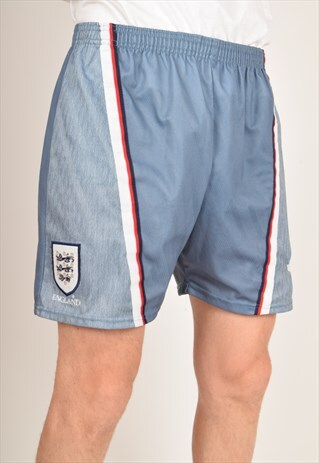 VINTAGE UMBRO SHORTS ENGLAND MADE IN ENGLAND EURO'96 AWAY