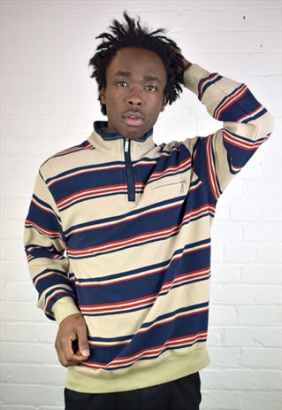 VINTAGE 90'S 1/4 ZIP SWEATSHIRT