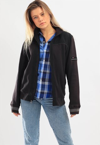 VINTAGE TOMMY HILFIGER JACKET BLACK